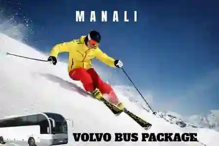 Delhi to Kullu Manali Volvo tour package budget bus trip